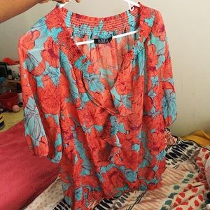 New Floral & Flowy Top